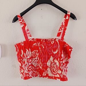 Paper Heart‎ Floral Smocked Top